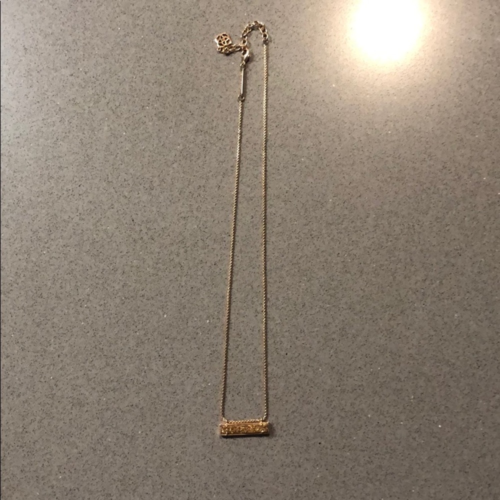 Kendra Scott Rose Gold Leanor Necklace